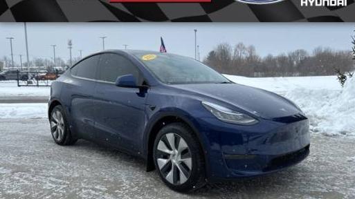 TESLA MODEL Y 2021 5YJYGDEE7MF247968 image